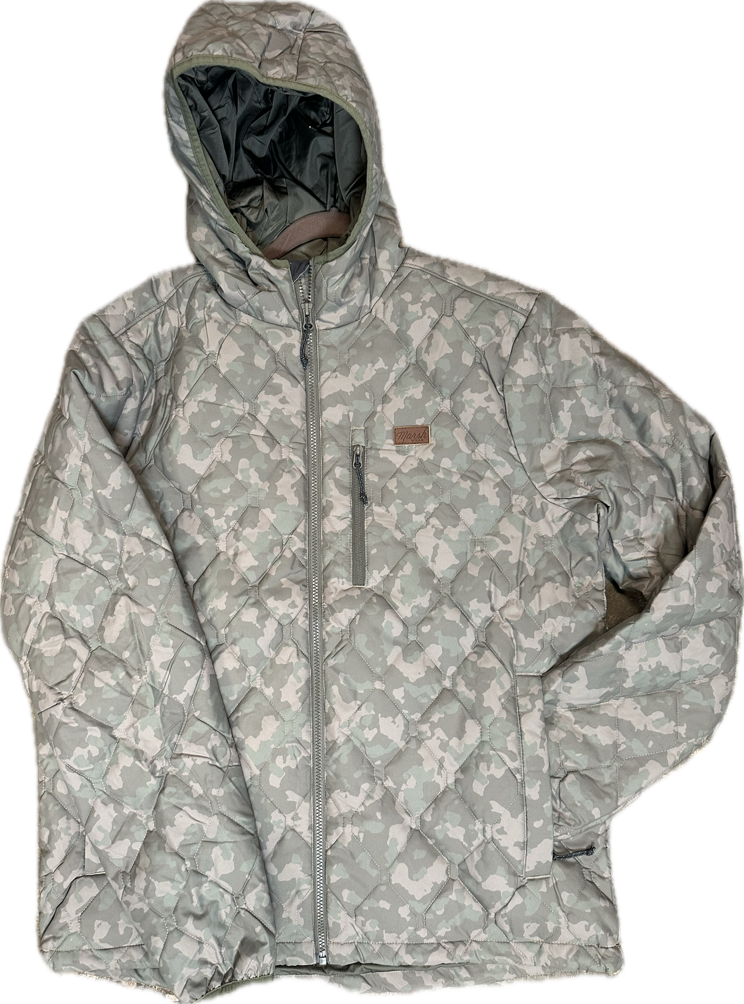 Marsh Barnwell Puff Jacket - Foxhole Camo