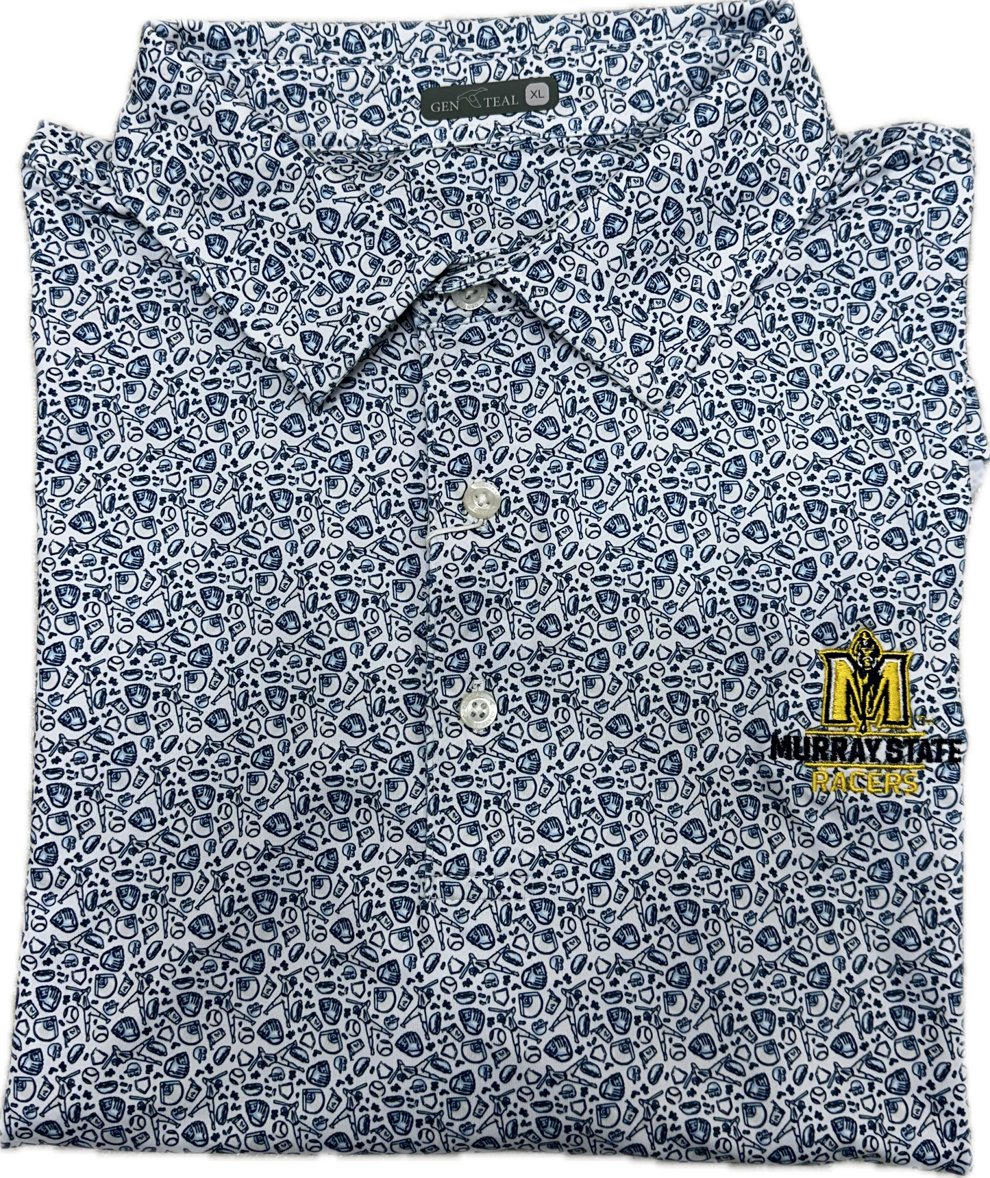 GenTeal Murray State Fastball Performance Polo - Navy