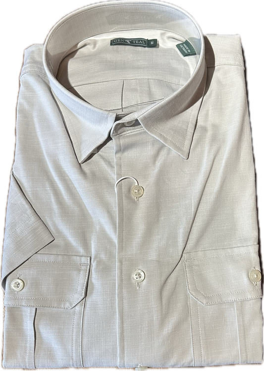 GenTeal Parker Cotton/Tencil Sport Shirt - Quarry