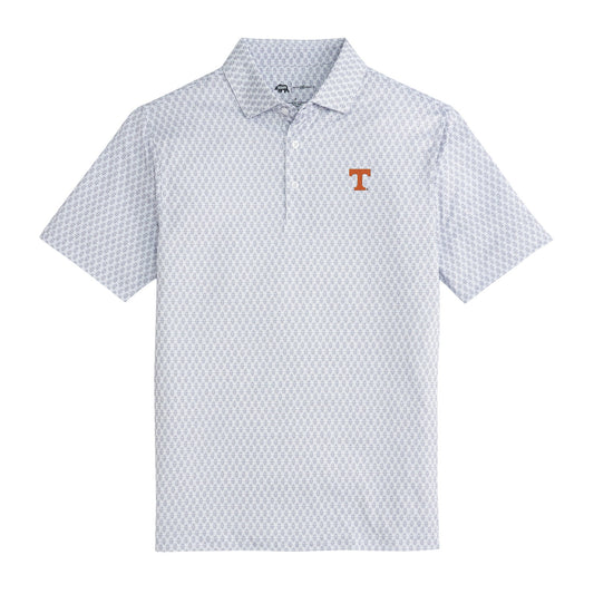 Onward Reserve Tennessee Tents Printed Performance Polo - White