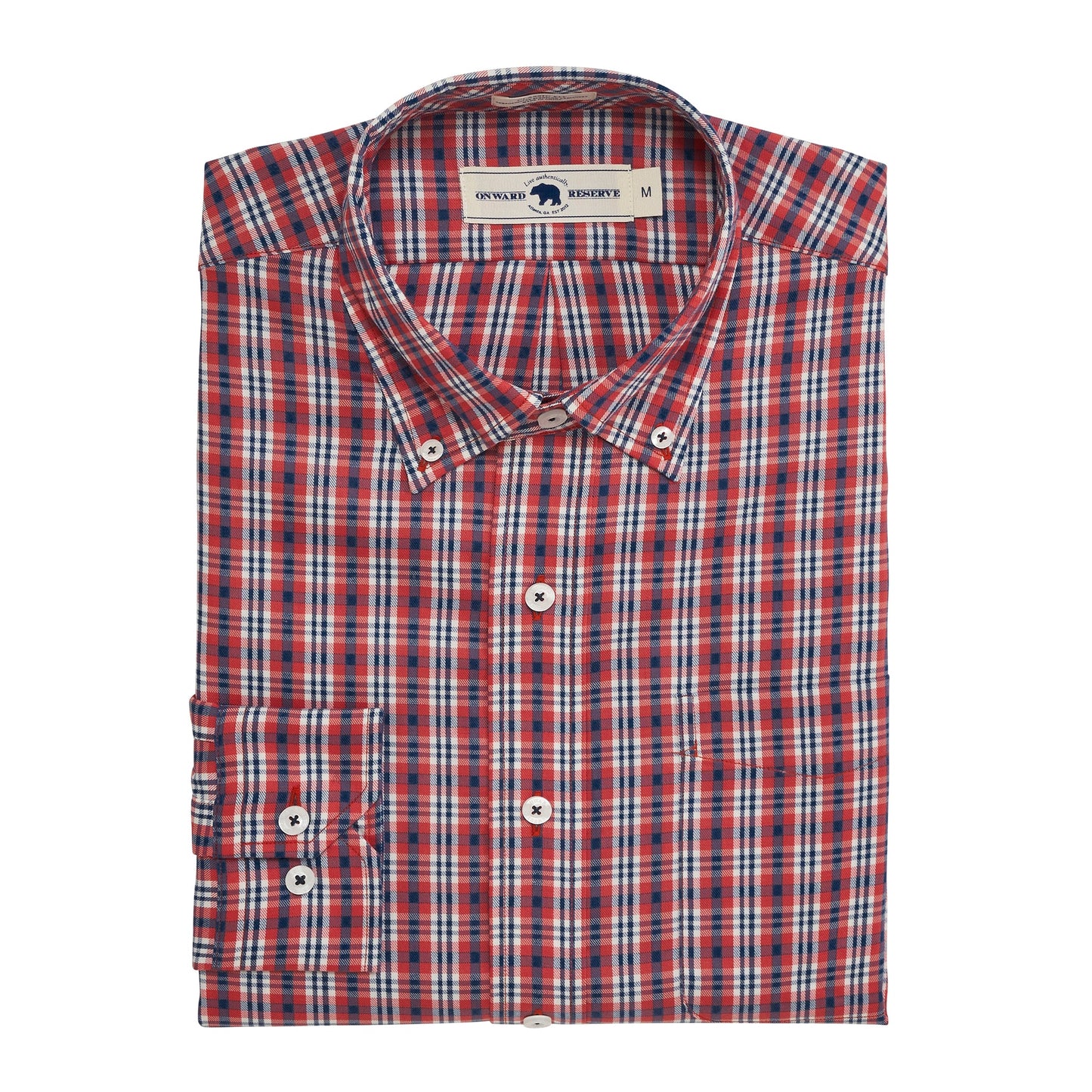 Onward Reserve Trigger Classic Fit Brushed Performance Twill - Sundried Tomato