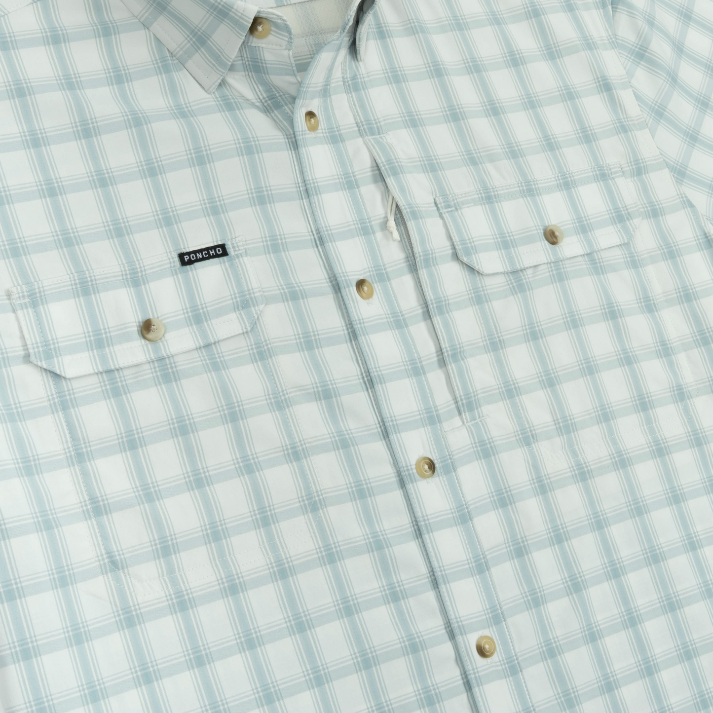 Poncho Outdoors | The 10 Weight | Grey & Dusty Green Plaid