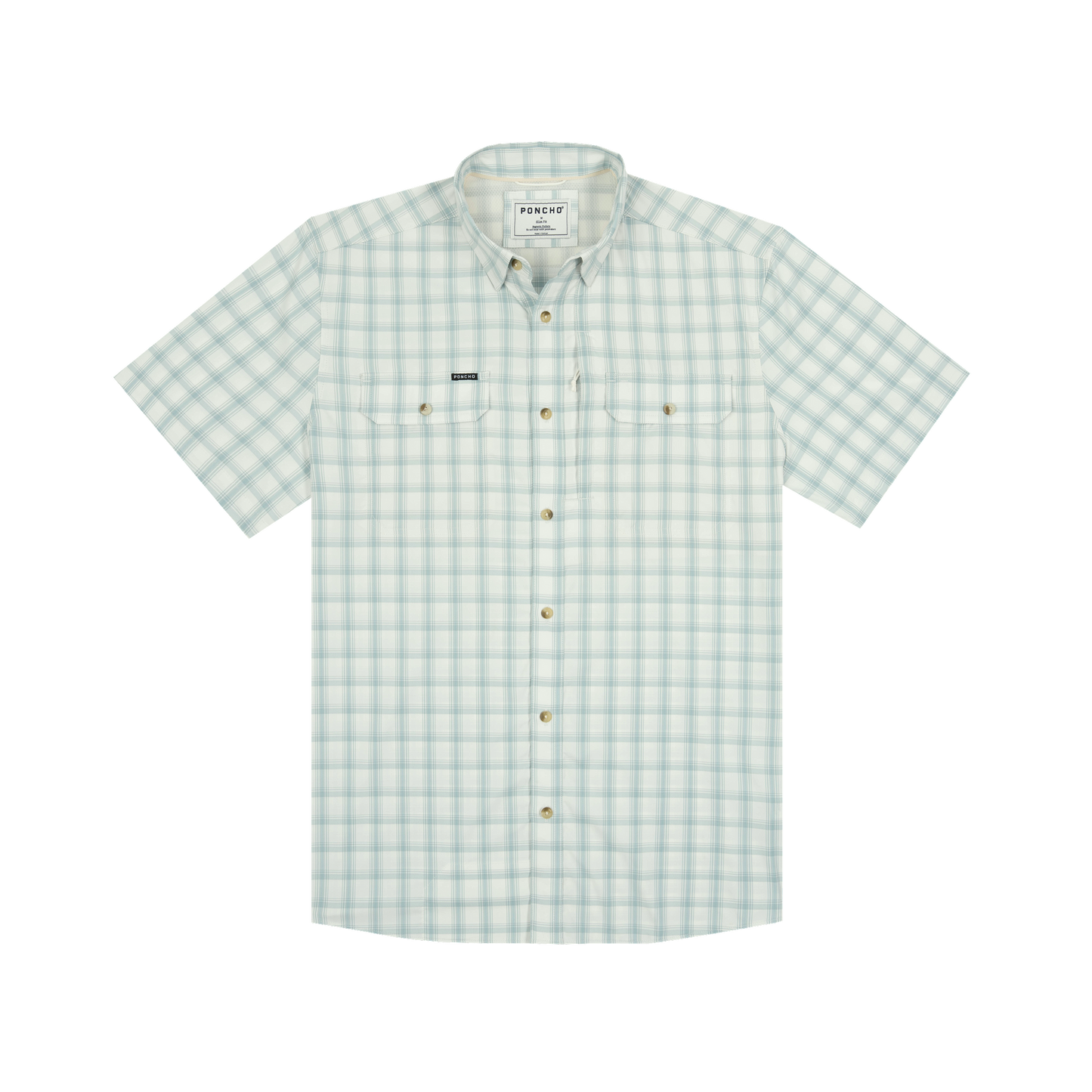 Poncho Outdoors | The 10 Weight | Grey & Dusty Green Plaid
