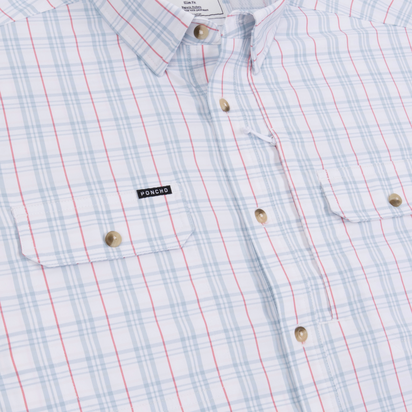 Poncho Outdoors | The Clinch Knot | Red , White, & Blue