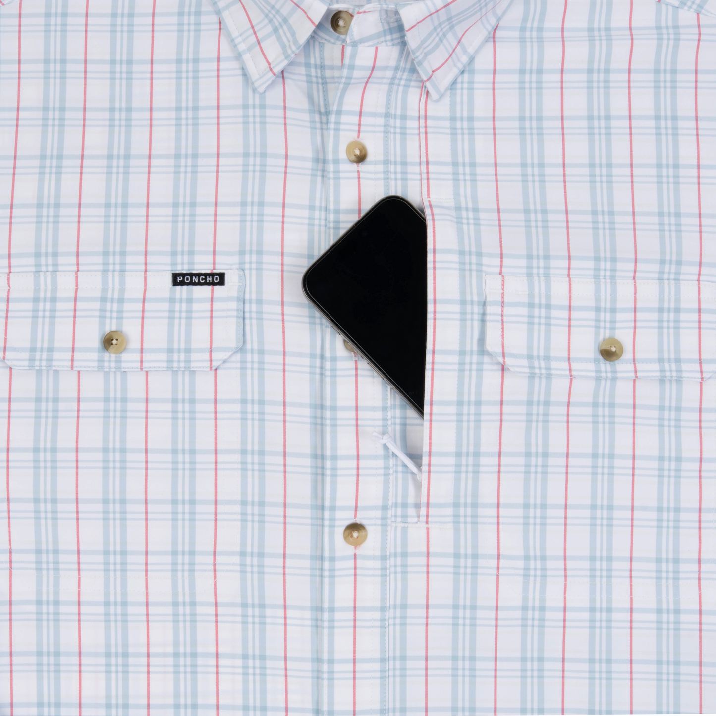 Poncho Outdoors | The Clinch Knot | Red , White, & Blue