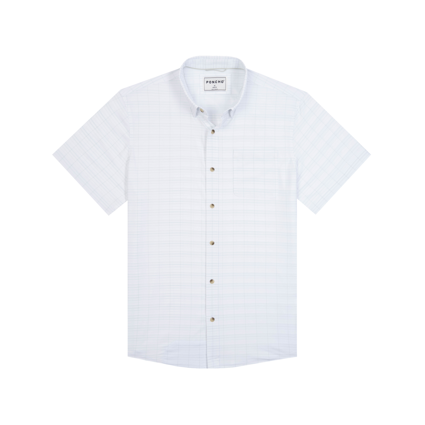 Poncho Outdoors | The Boat Rag | Cream & Blue Plaid