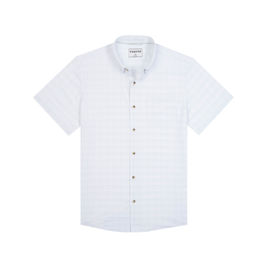 Poncho Outdoors | The Boat Rag | Cream & Blue Plaid