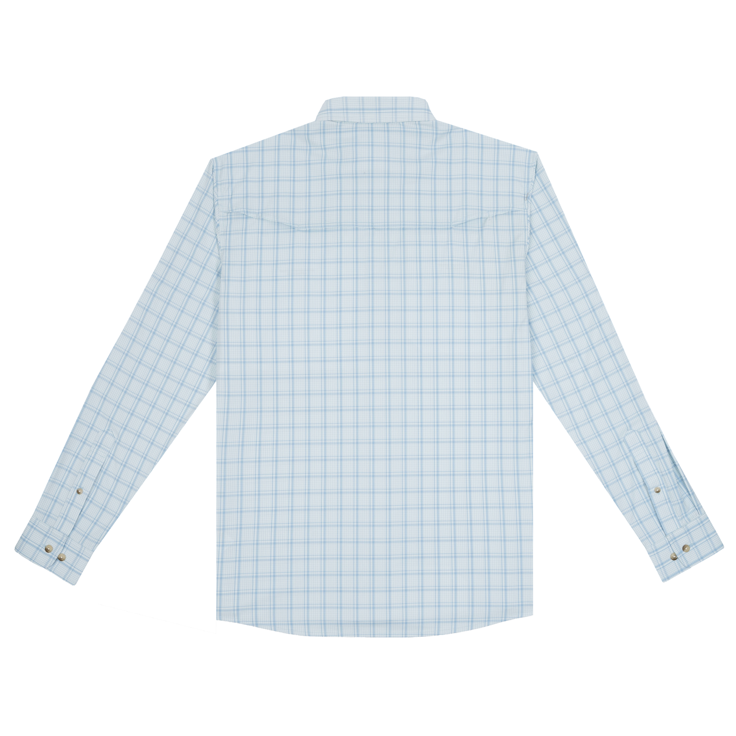 Poncho Outdoors | The Boca Grande | Ocean Blue Check Plaid