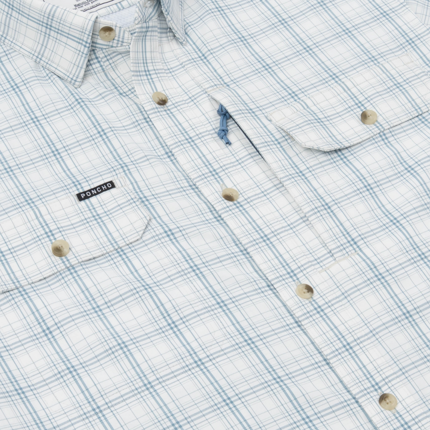 Poncho Outdoors | The End Game | Slate & Silver Plaid