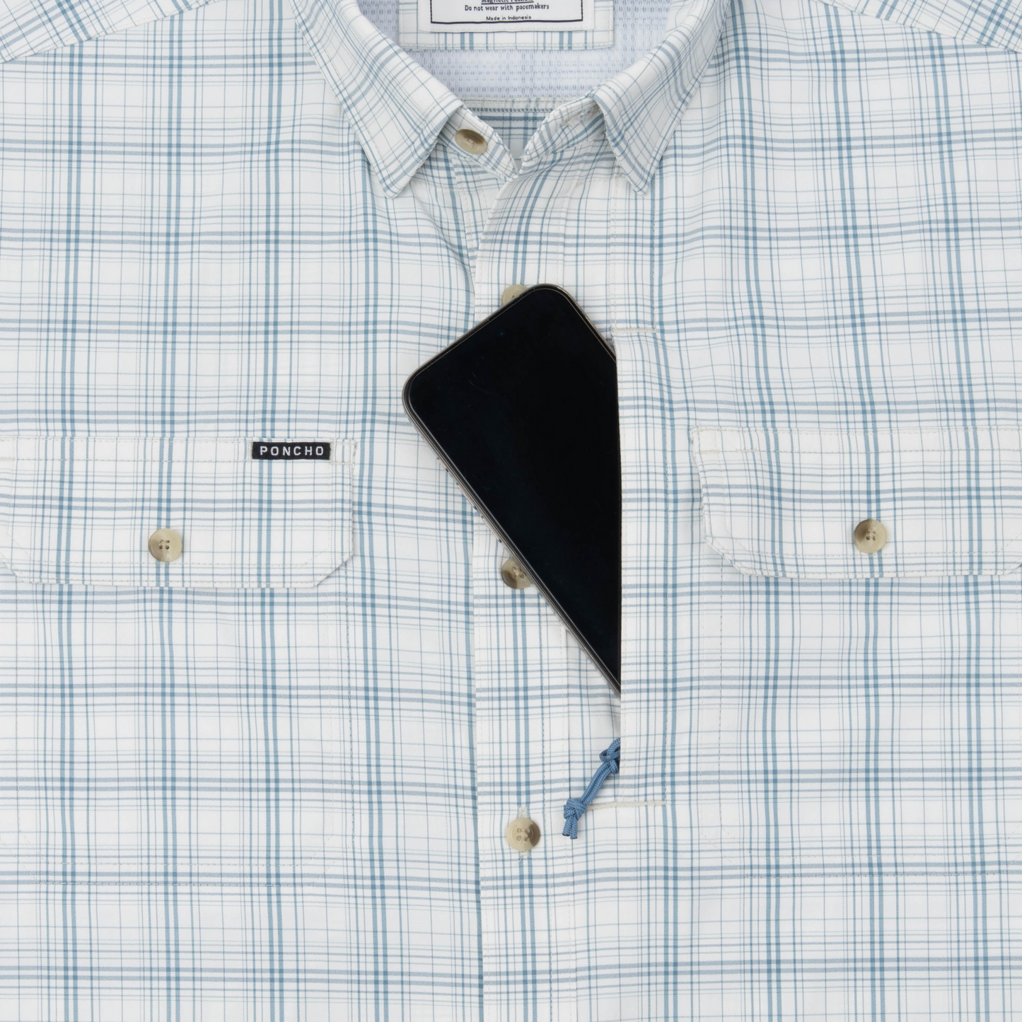 Poncho Outdoors | The End Game | Slate & Silver Plaid