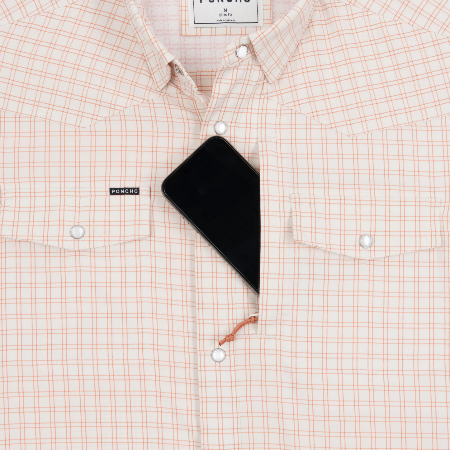 Poncho Outdoors | The Jambalaya | Red & Cream Plaid