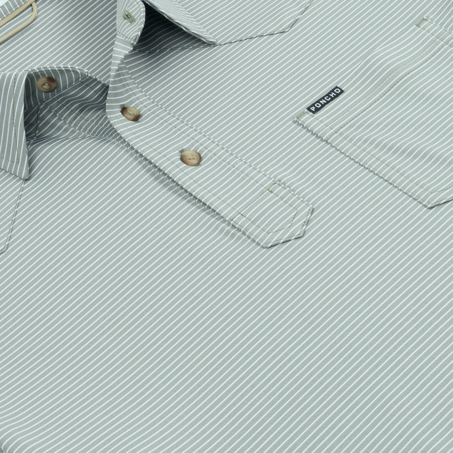 Poncho Outdoors | The Farm to Market | Moss Green And White