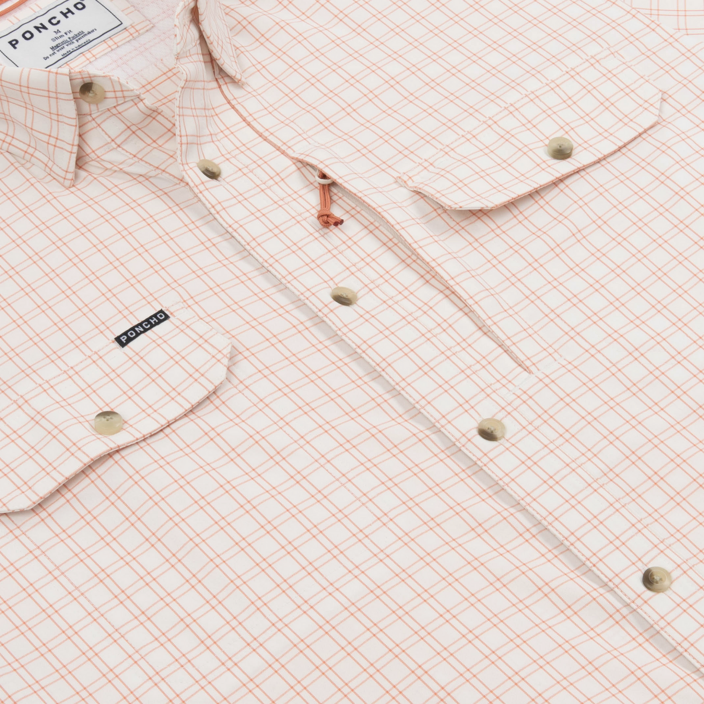 Poncho Outdoors | The Gumbo | Red & Cream Plaid
