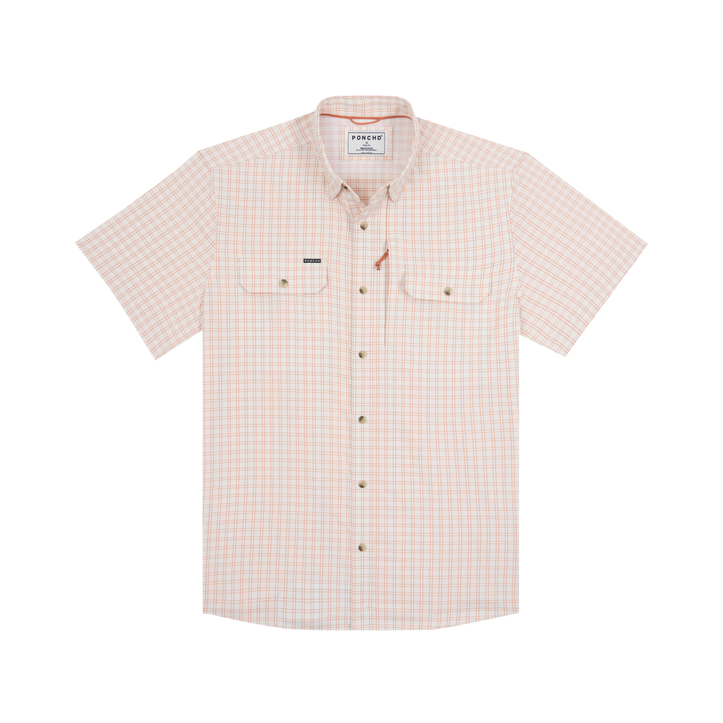 Poncho Outdoors | The Gumbo | Red & Cream Plaid
