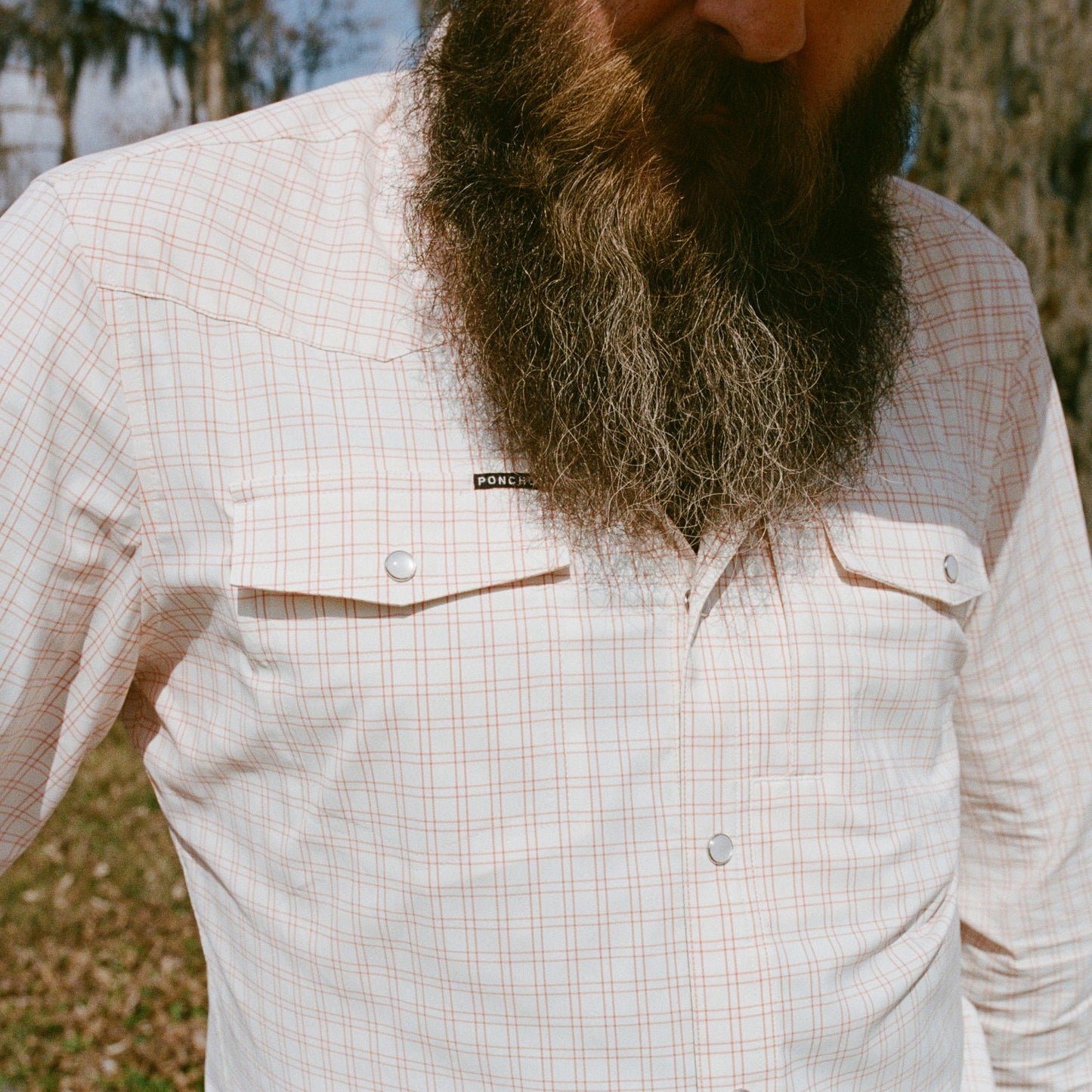 Poncho Outdoors | The Jambalaya | Red & Cream Plaid