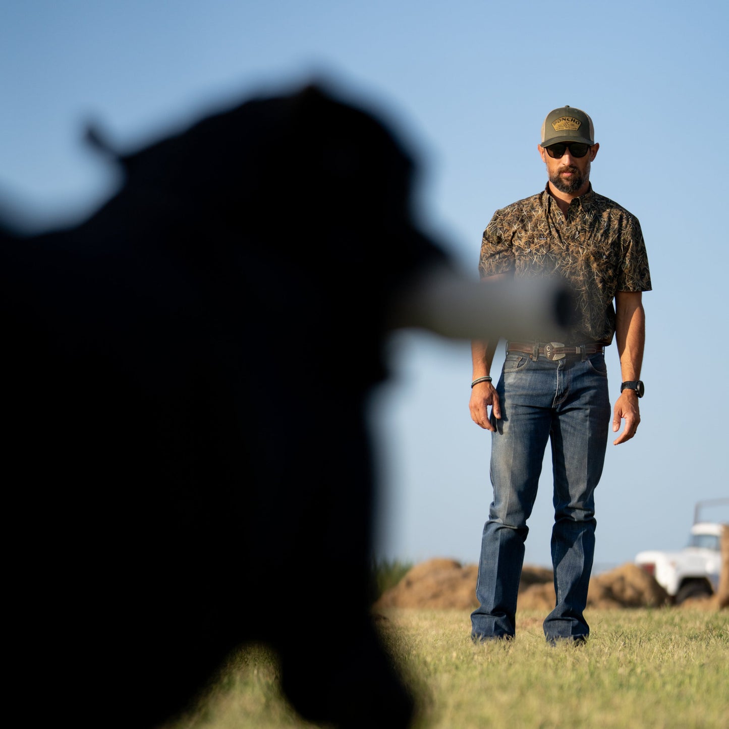 Poncho Outdoors | The Layout Blind | Reedline  Camo