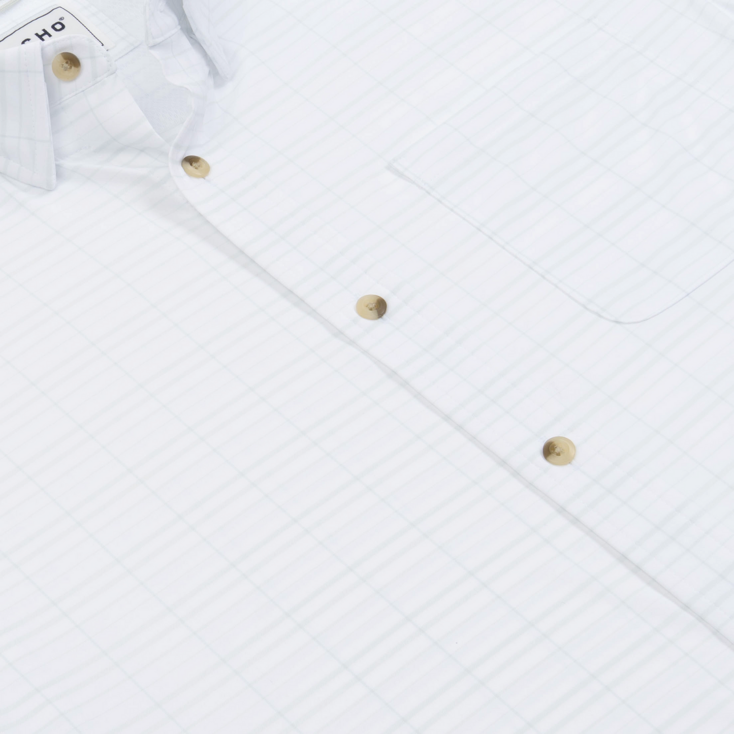 Poncho Outdoors | The Boat Rag | Cream & Blue Plaid