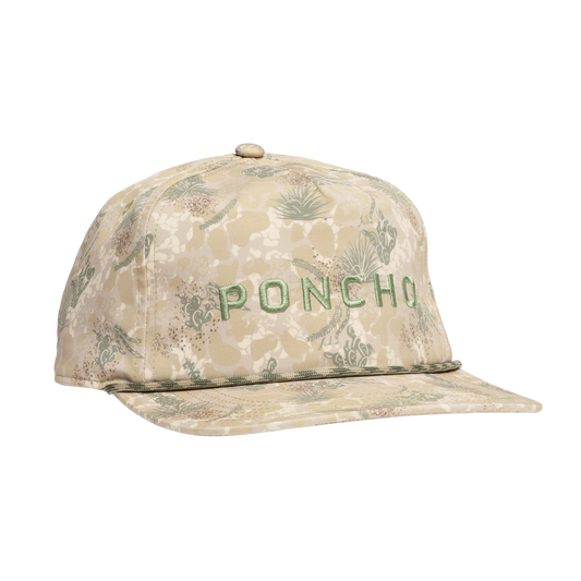 Poncho Outdoors | South Zone Rope Hat | Desert Camo