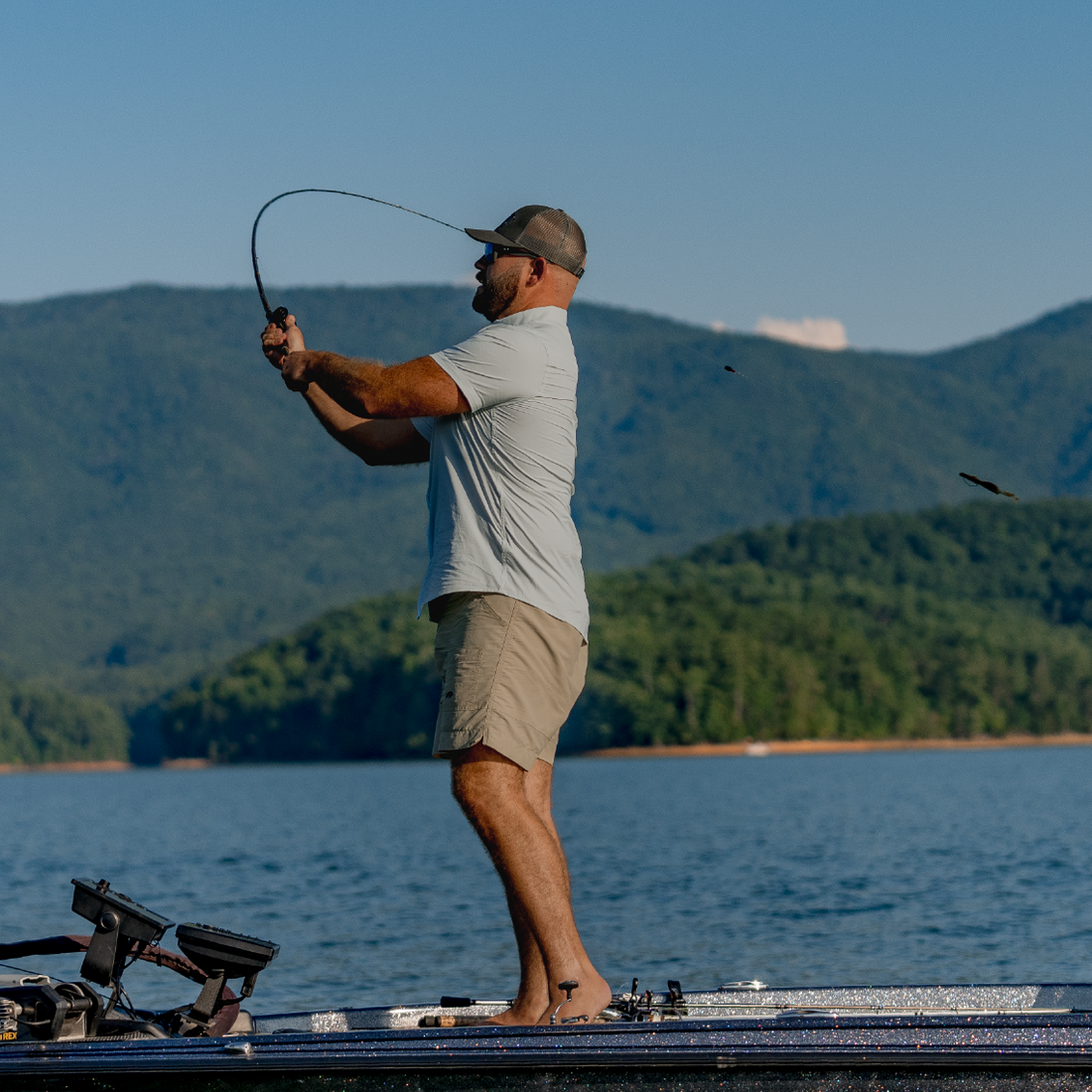 Poncho Outdoors | The Carolina Rig | Turf Green Microcheck