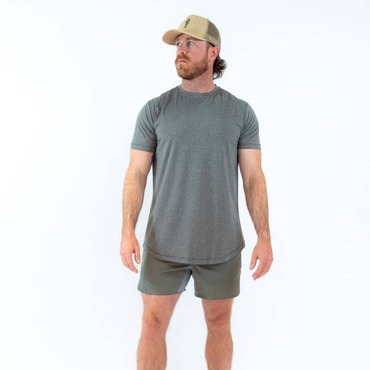 Pillar Athletics Tim Tee - Night Grey