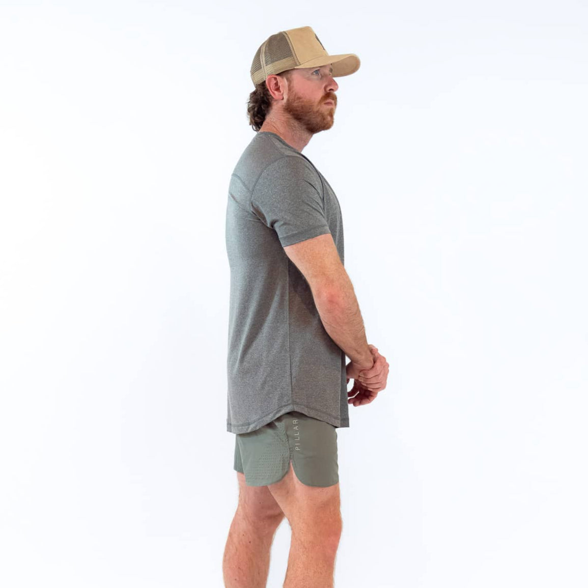 Pillar Athletics Tim Tee - Night Grey