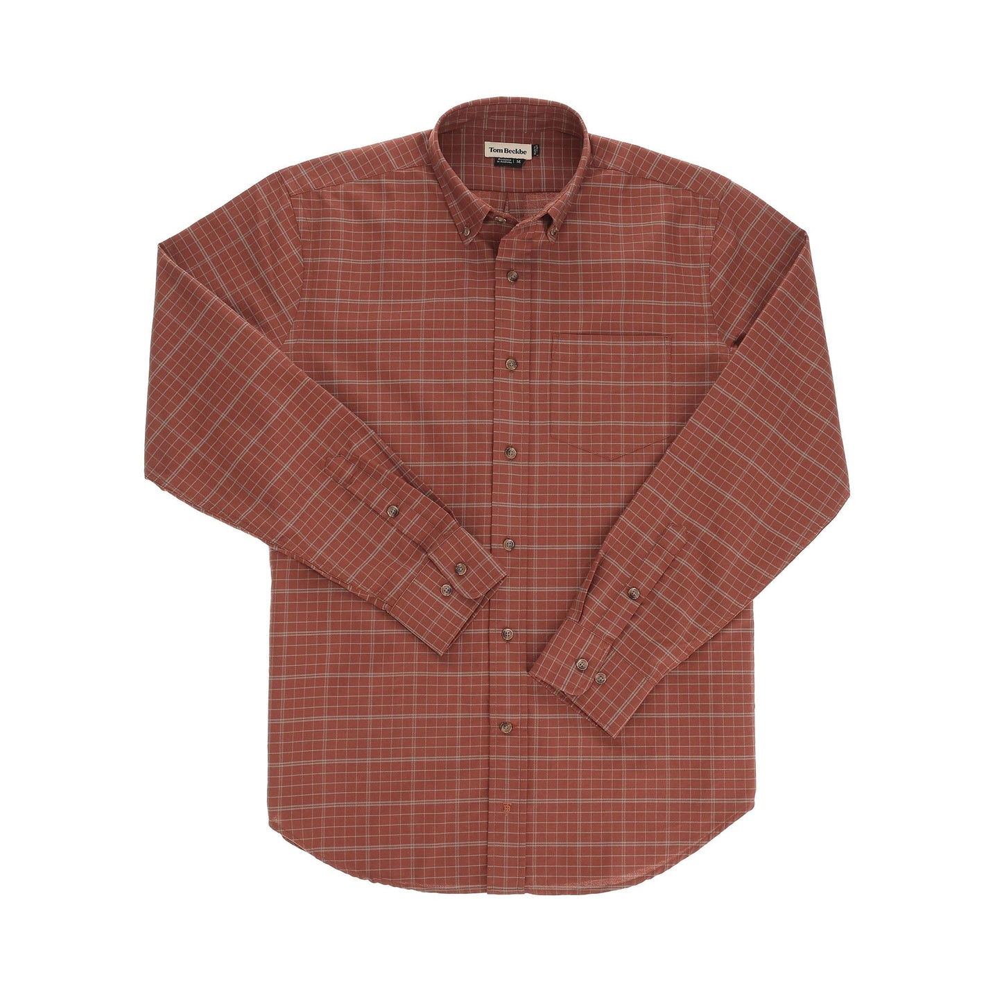 Tom Beckbe Culver Oxford Shirt - Barnwood Red