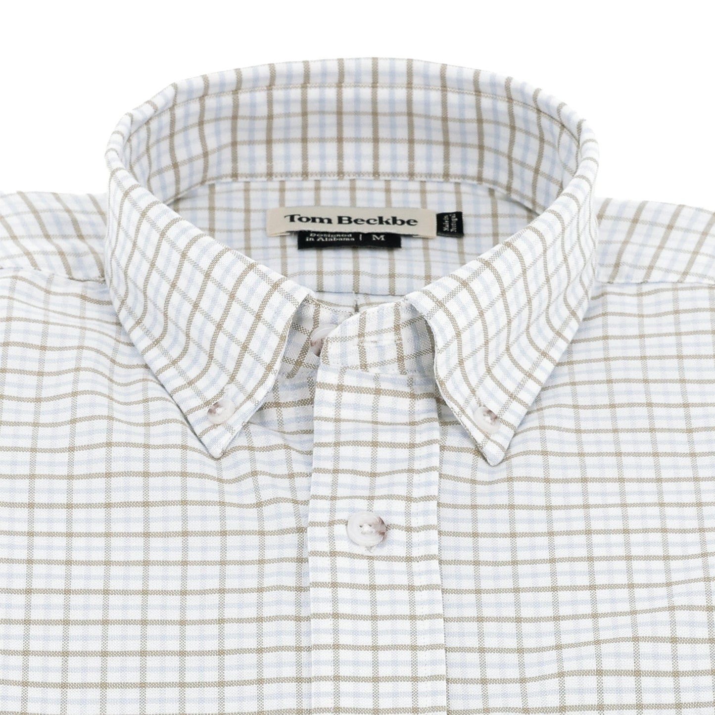 Tom Beckbe Culver Oxford Shirt - Khaki Sky