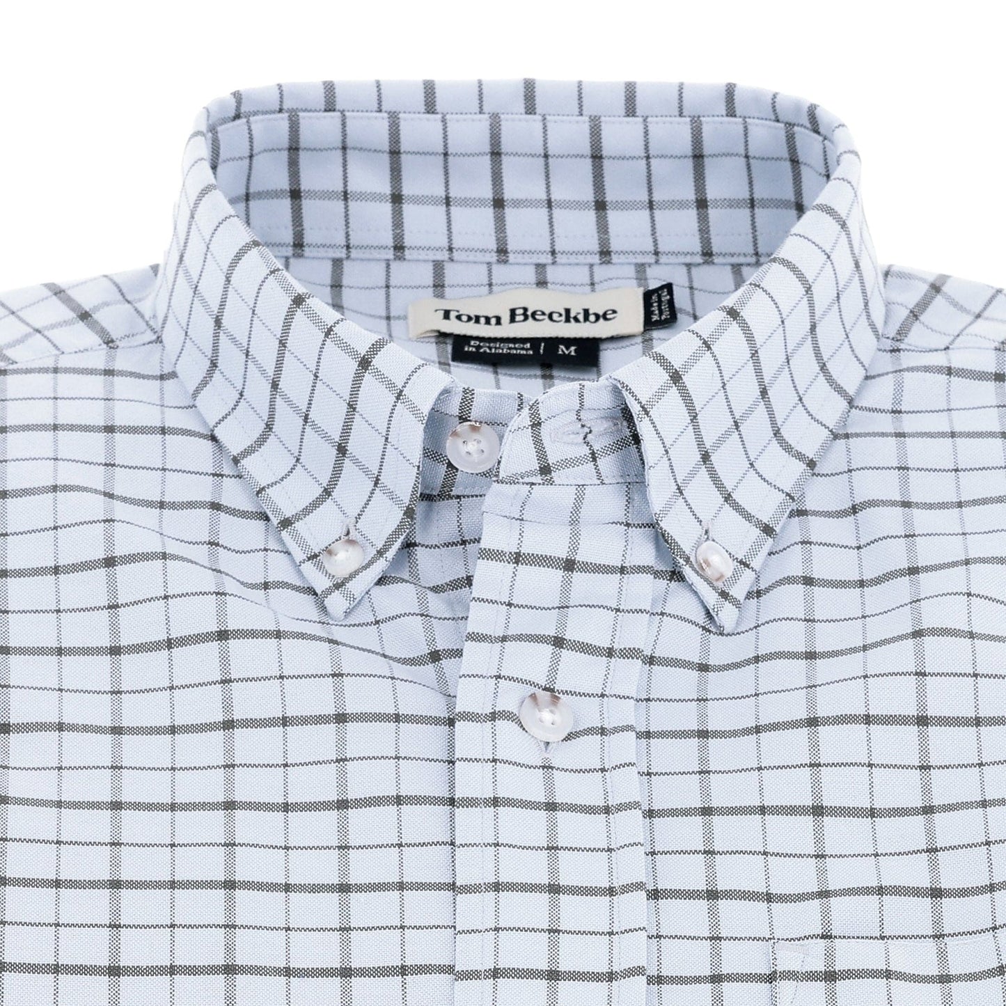 Tom Beckbe Culver Oxford Shirt - Olive Blue