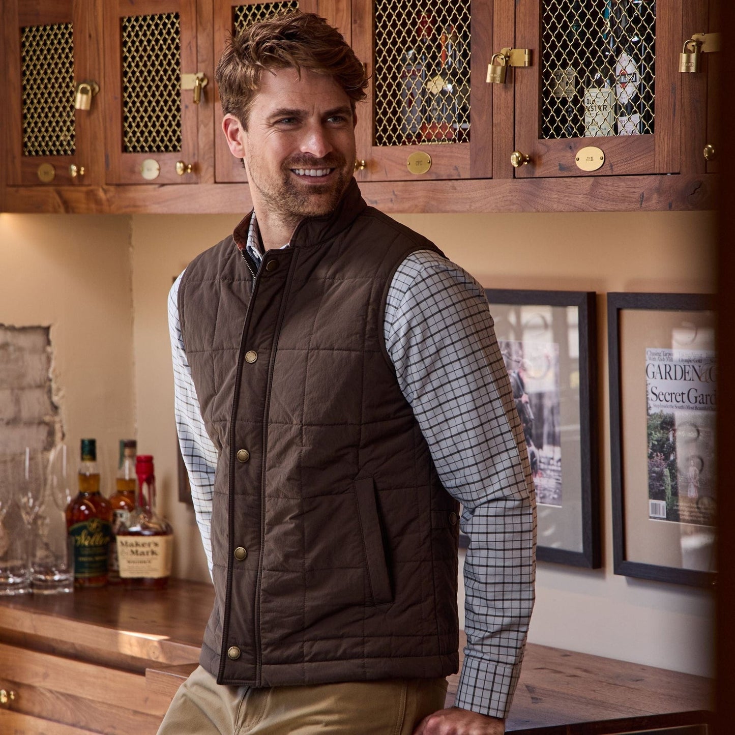 Tom Beckbe Culver Oxford Shirt - Olive Blue