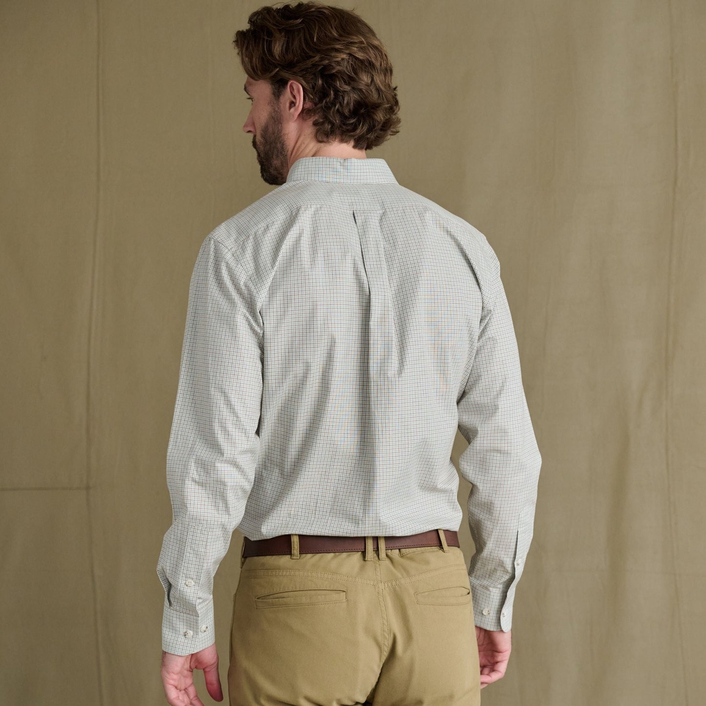 Tom Beckbe | Easley Pinpoint Oxford Shirt | Copper Blue