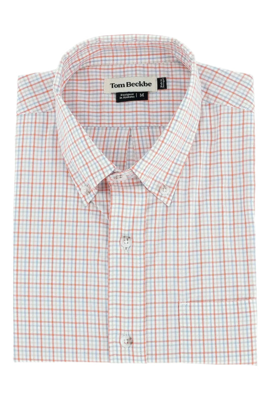 Tom Beckbe Ensley Pinpoint Oxford Shirt - Daybreak