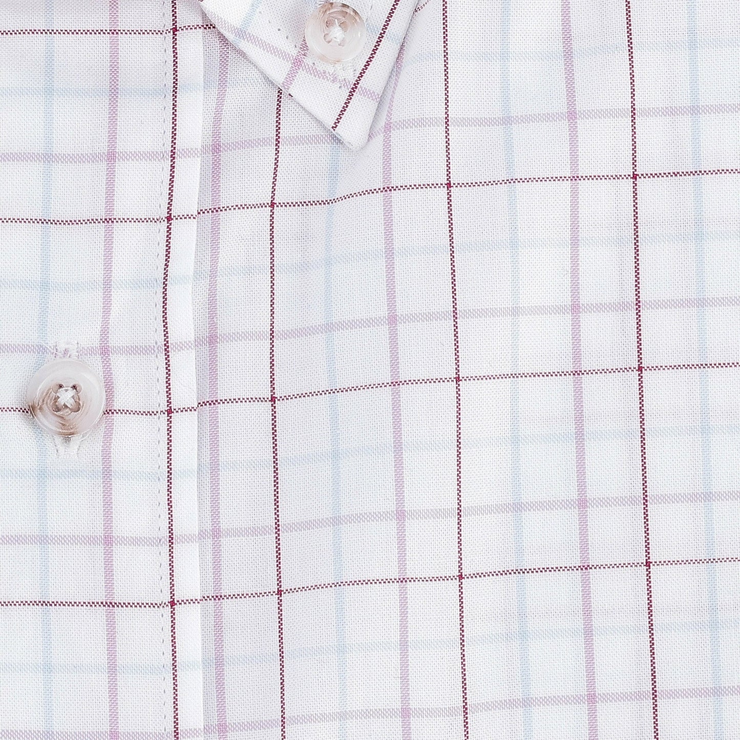 Tom Beckbe Ensley Pinpoint Oxford Shirt - Plum