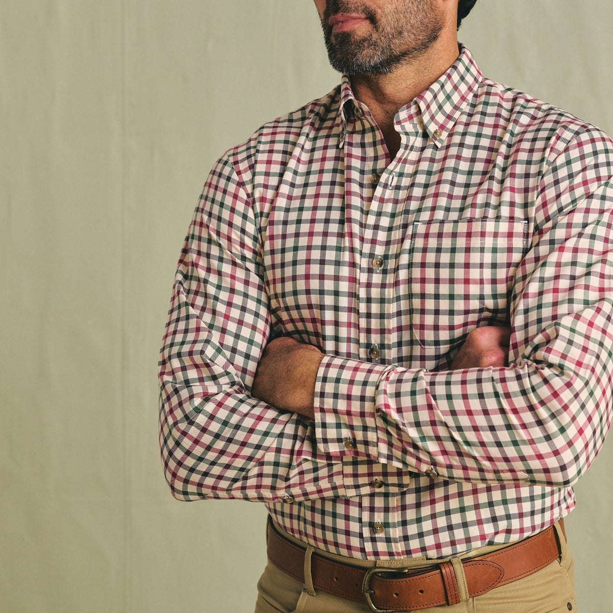 Tom Beckbe | Knapp Cotton Twill Shirt | Bog