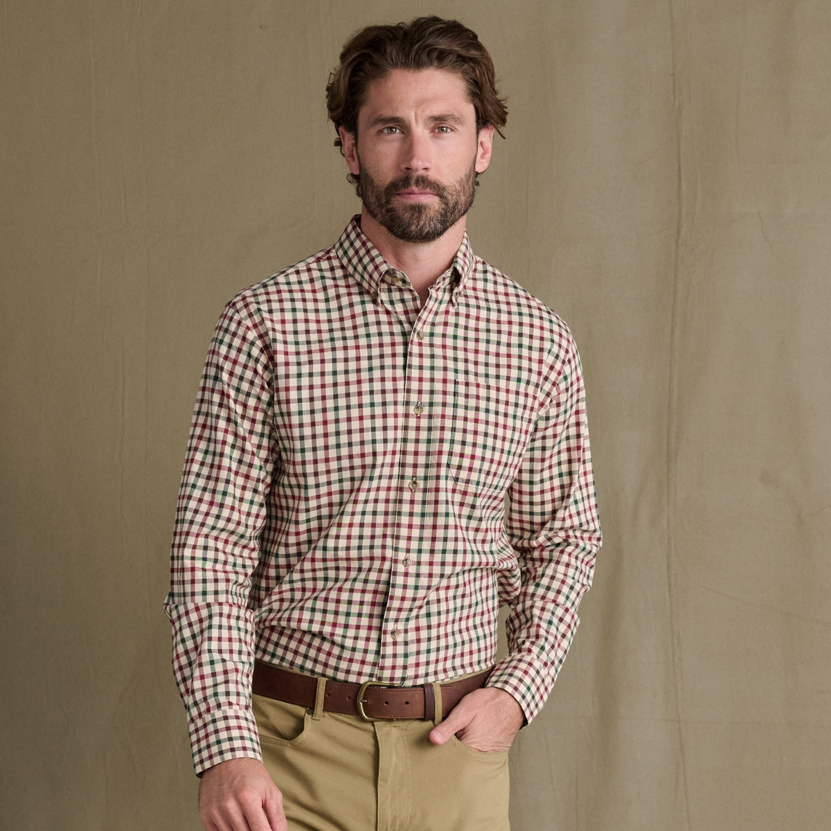 Tom Beckbe | Knapp Cotton Twill Shirt | Bog