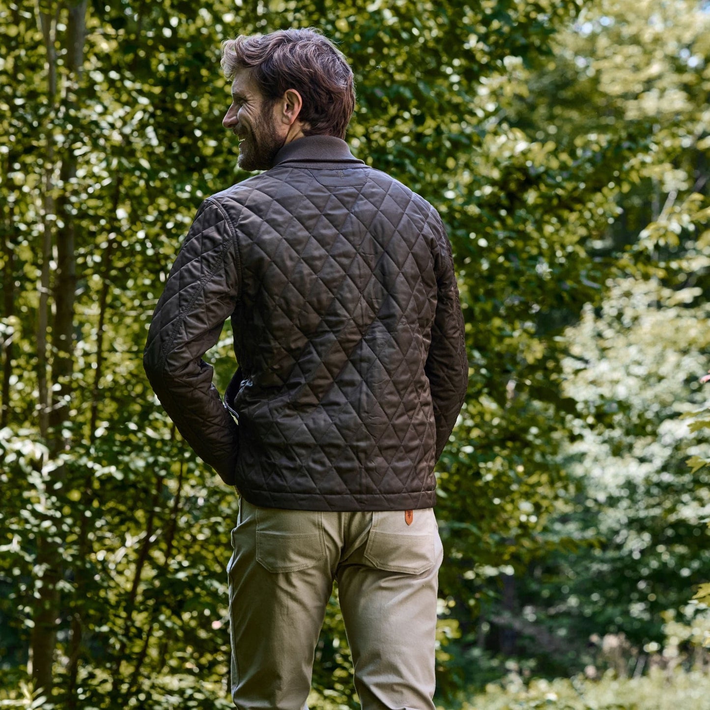 Tom Beckbe Logan Bomber Jacket - Dark Green