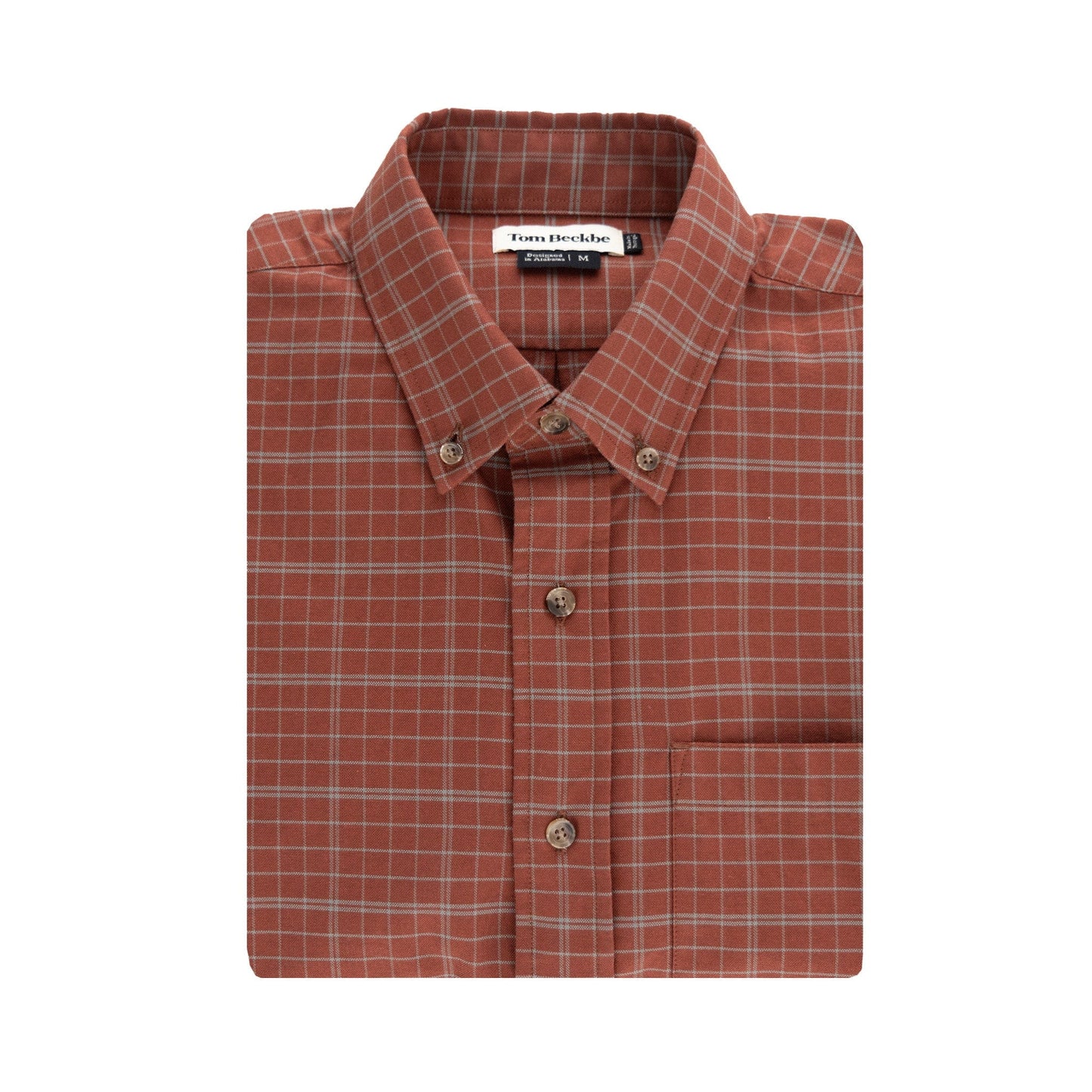 Tom Beckbe Culver Oxford Shirt - Barnwood Red