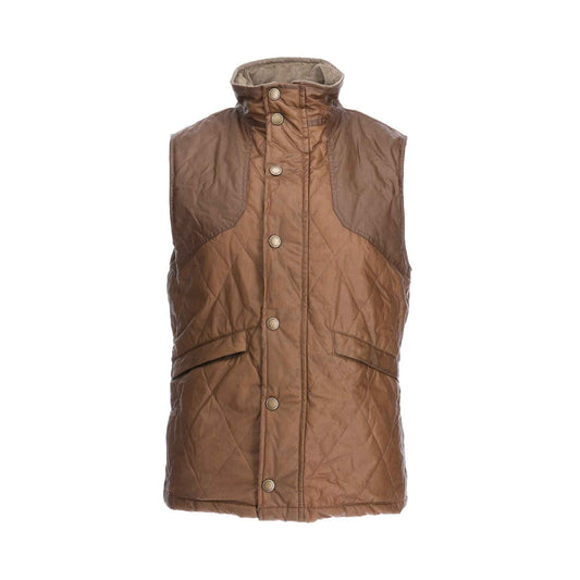 Tom Beckbe | Paddock Quilted Vest | Tobacco