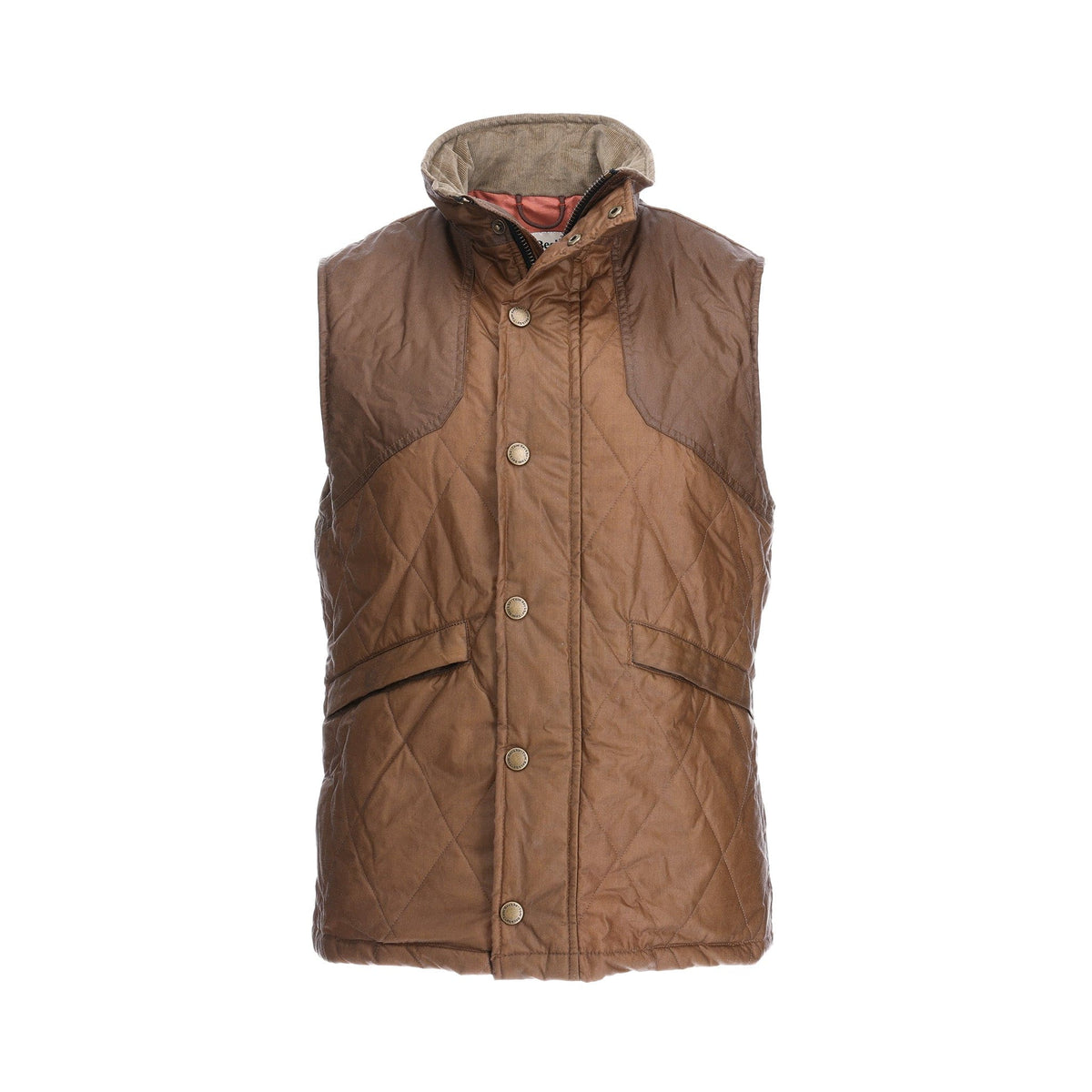 Tom Beckbe | Paddock Quilted Vest | Tobacco