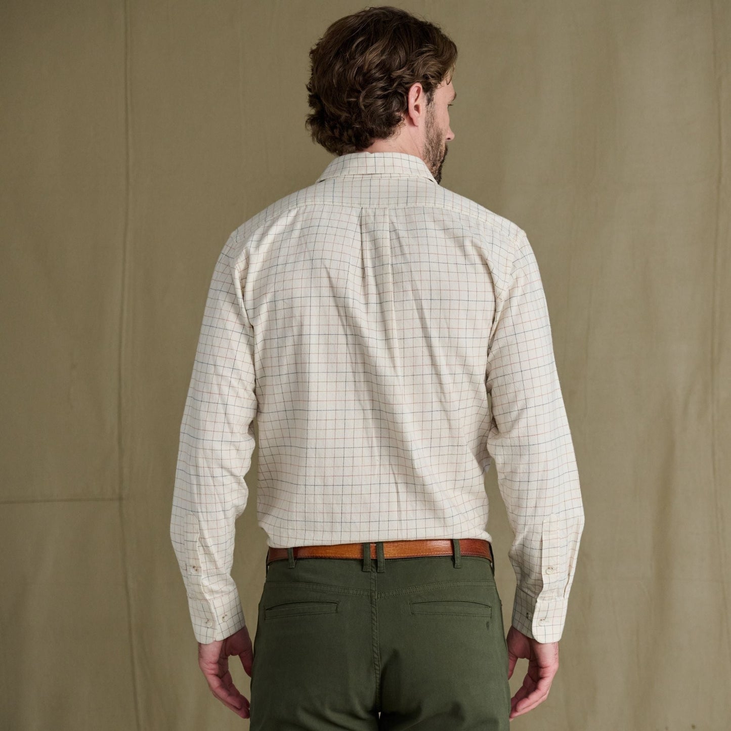 Tom Beckbe | Prescott Estate Twill Shirt | Parchment