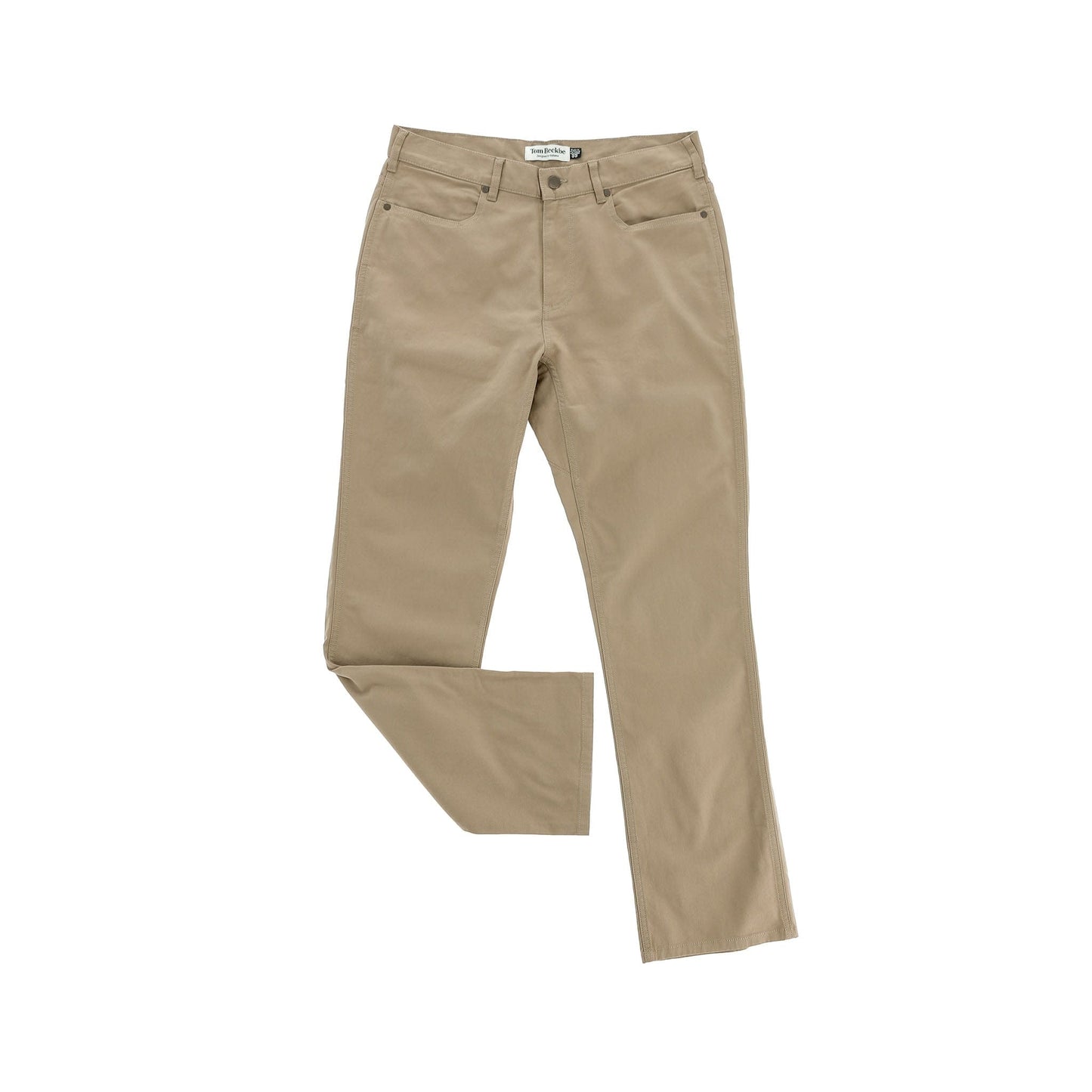 Tom Beckbe Reid Cotton Chino Pant - Dark Khaki