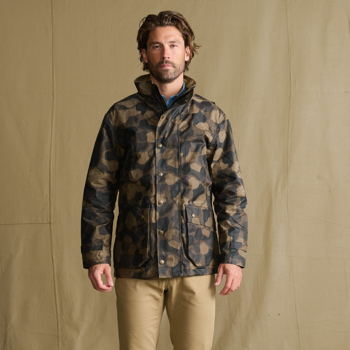 Tom Beckbe | Tensaw Waxed Jacket | Classic Camo