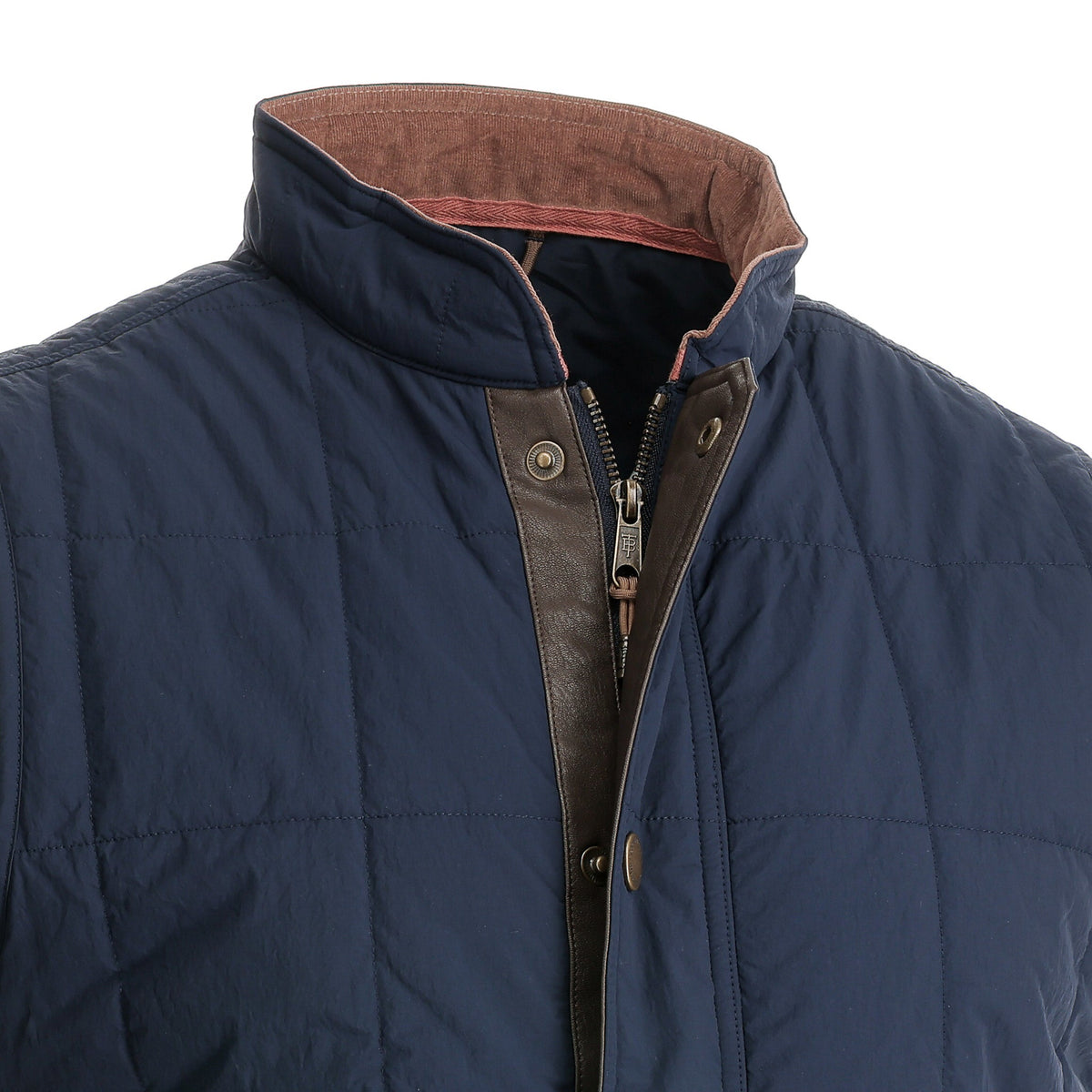 Tom Beckbe | Burgess Quilted Vest | Navy