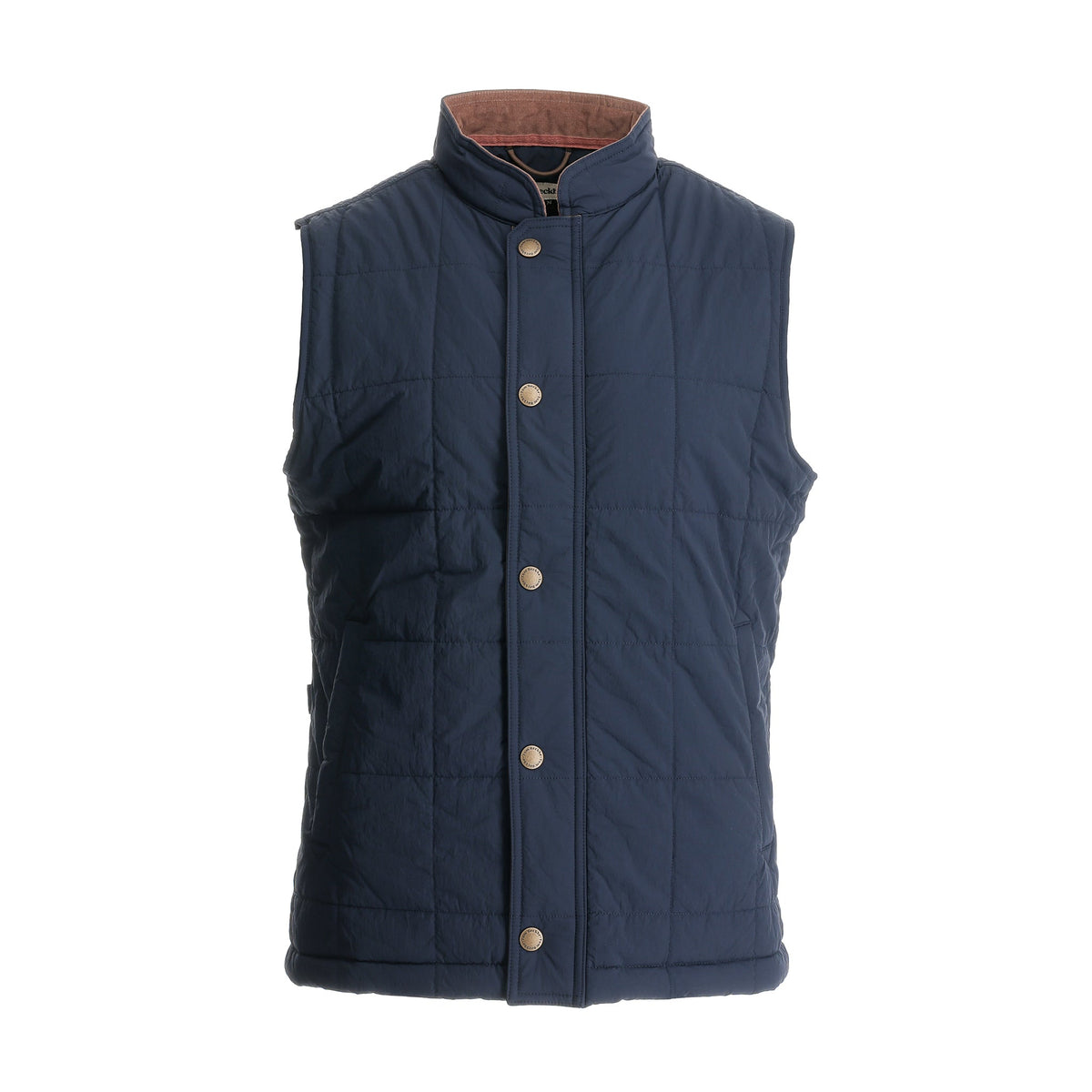 Tom Beckbe | Burgess Quilted Vest | Navy