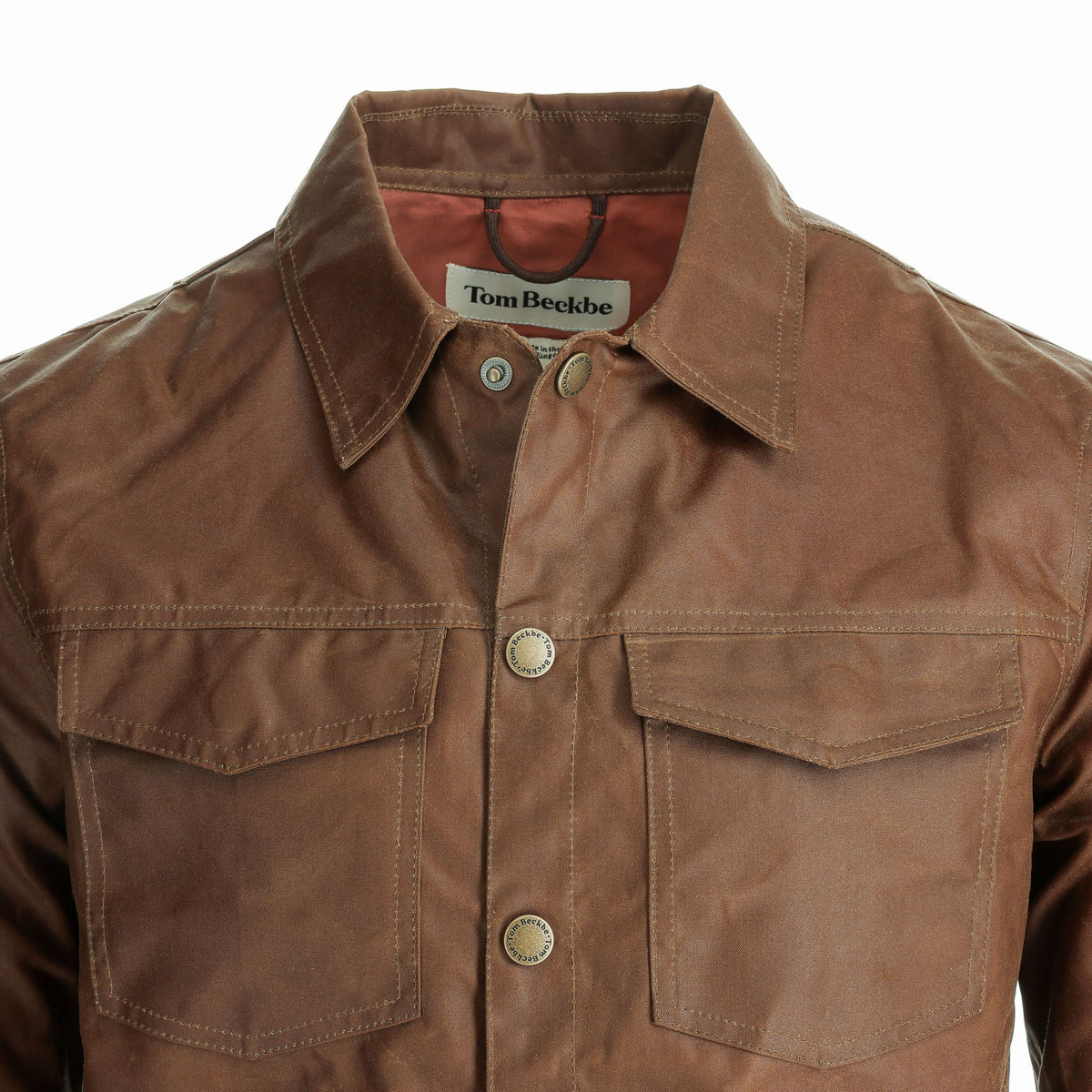Tom Beckbe | Chatom Waxed Jacket | Field Tan