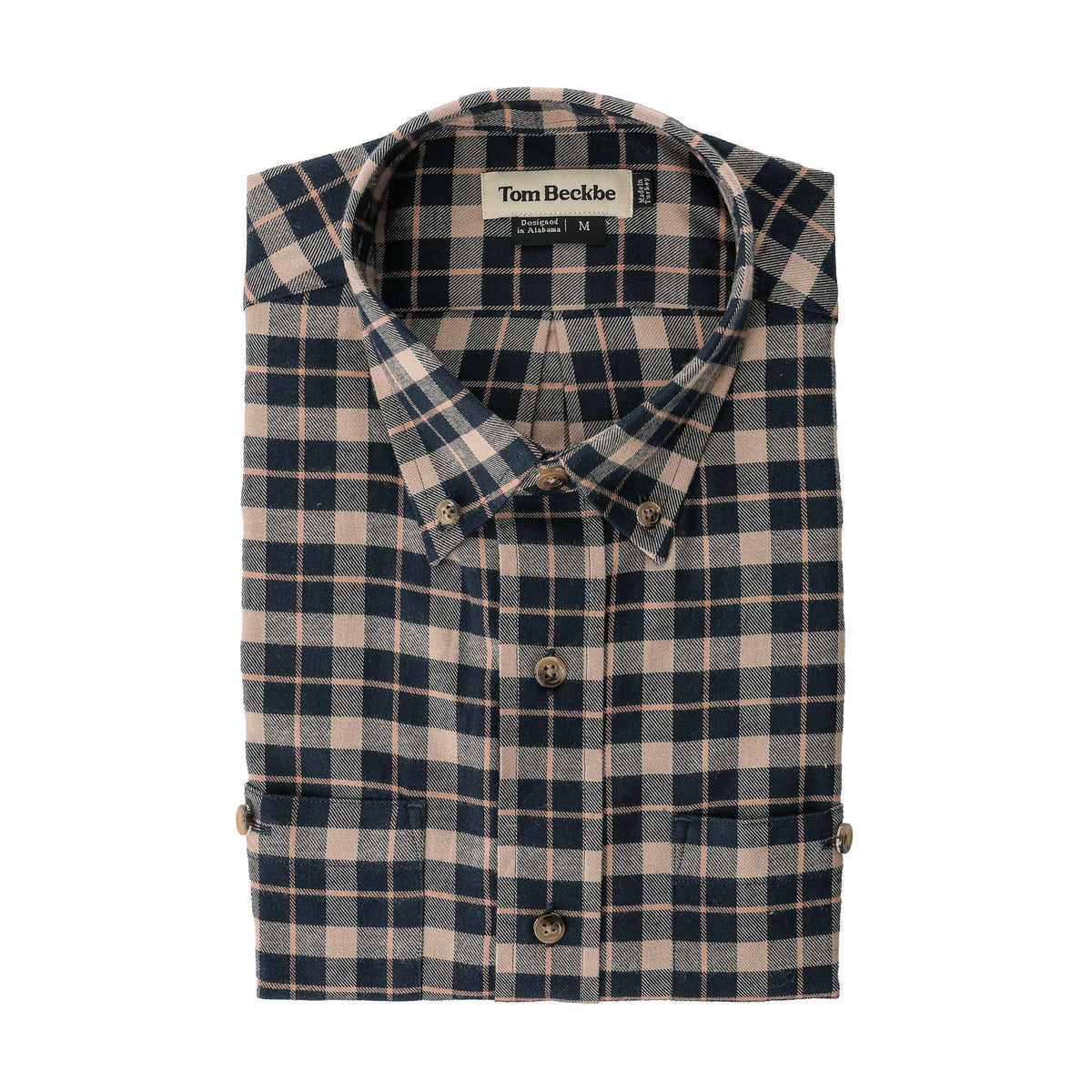 Tom Beckbe | Dixon Brushed Cotton Twill Shirt | Hearth