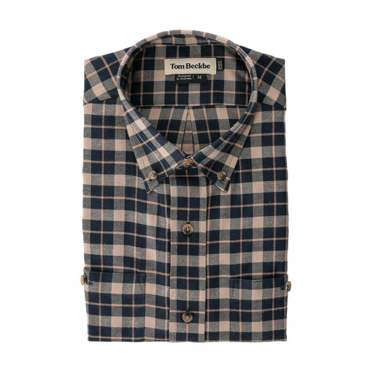Tom Beckbe | Dixon Brushed Cotton Twill Shirt | Hearth