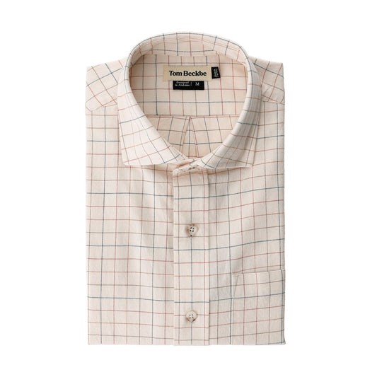 Tom Beckbe | Prescott Estate Twill Shirt | Parchment