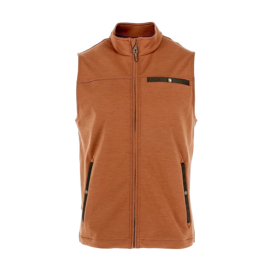 Tom Beckbe Tucker Fleece Vest - Clay