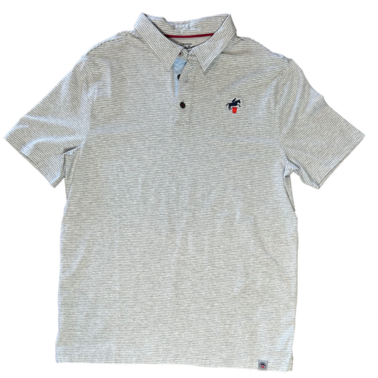 Flag and Anthem Unbridled Spirits Striped Polo