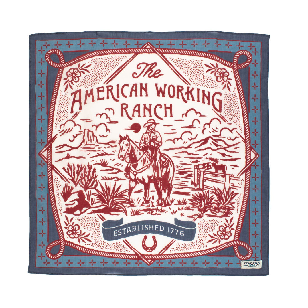 Sendero American Working Ranch Bandana